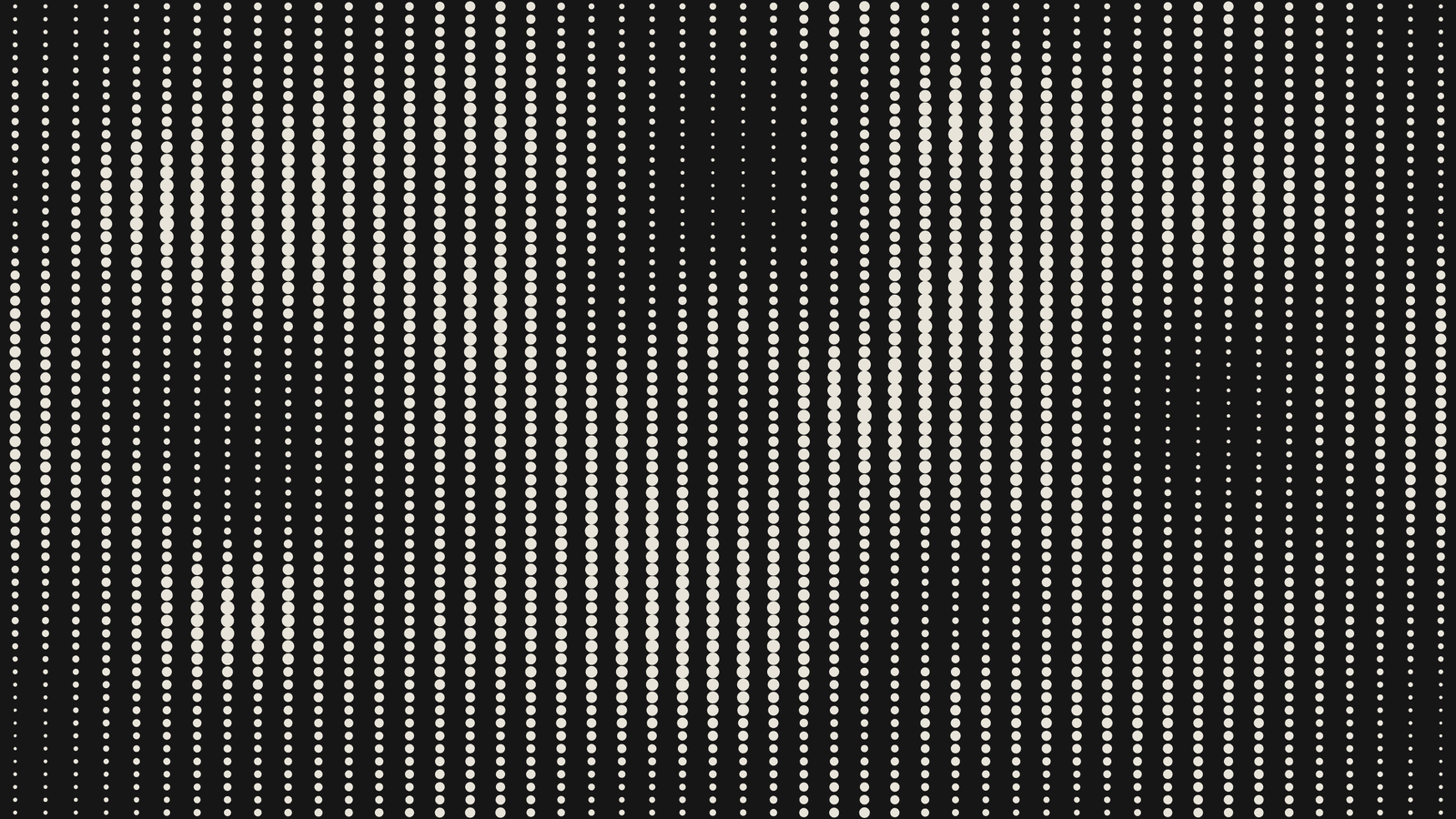Seamless halftone tile generated with TEXTURA